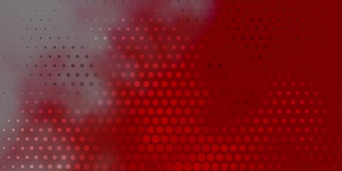 Fototapeta na wymiar Light Red vector background with bubbles. Modern abstract illustration with colorful circle shapes. Design for your commercials.
