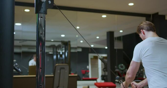 Man in the gym