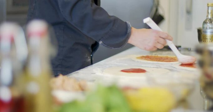 Chef and Pizza