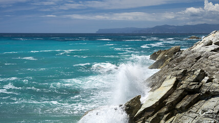 Varazze - Passeggiata Lungomare Europa - Da Varazze a Cogoleto
