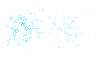 Light Green vector doodle pattern with flowers, roses.