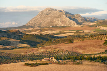 west face of the Torcal de Antequera in Malaga. Spain