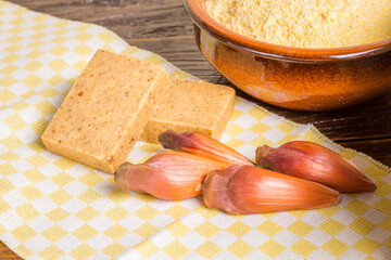 Pinion, traditional Brazilian food, seed of the auraucaria