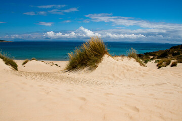 Sandy beach in Tarifa Southern Spain