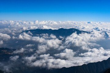 Fototapeta premium The landscape of sapa in northern Vietnam