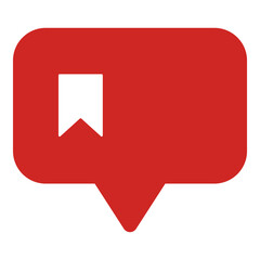 Saved notification icon. Globe. Marked content count. Sign alarm. Social media feed. Influencer feed. Communication. Symbol for mobile app. Label ilhouette vector.