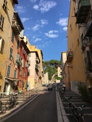street in the old town of Nice