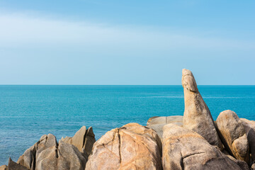 Hin Ta and Hin Yai rocks (grandmother and grandfather), Koh Samui, Thailand
