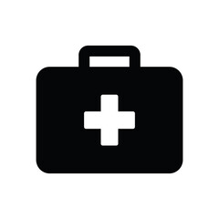 Obraz premium ambulanse icon medicine case sign vector 