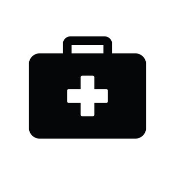 ambulanse icon medicine case  sign vector 