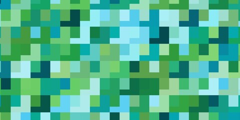 Light Blue, Green vector background in polygonal style. New abstract illustration with rectangular shapes. Pattern for commercials, ads.