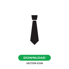 Tie vector icon, simple sign for web site and mobile app.
