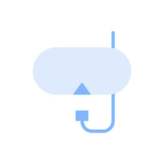 Diving, glasses icon. Simple color vector elements of free time icons for ui and ux, website or mobile application