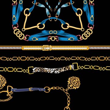 Chians, Gold Baroque, Belts