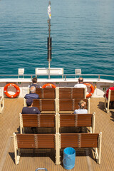 People on the ship