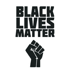 Black lives matter illustration