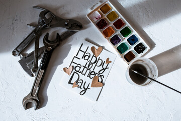 father's day, drawing cards for father's day, happy dad day