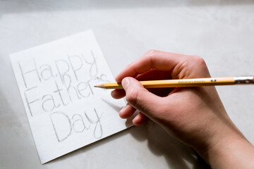father's day drawing father's day card