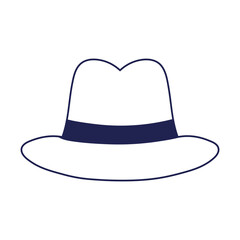 hat fashion trendy retro accessory isolated design icon