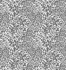 Seamless animal print Beautiful watercolor spotted skin pattern background