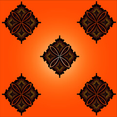 abstract floral pattern