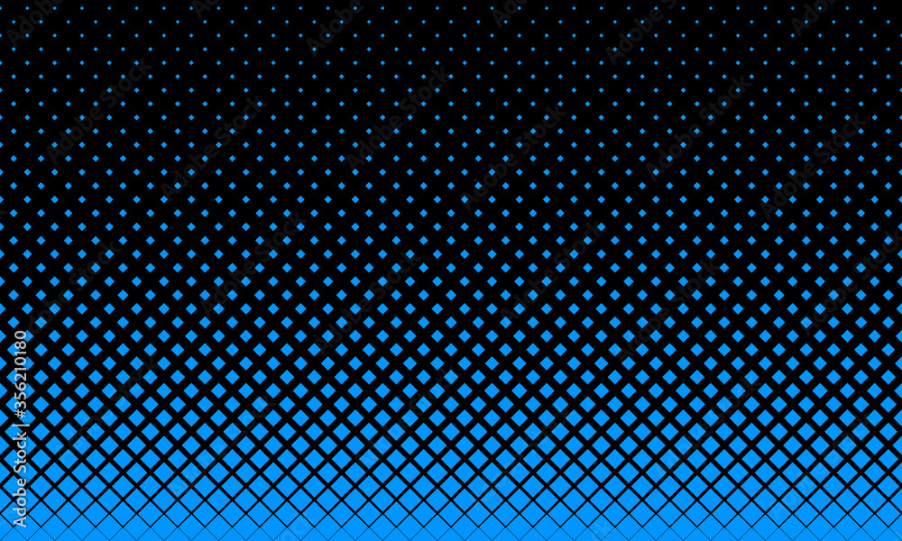 Poster modern geometric abstract illustration with rhombus symbols. smart design for your projects. halfton