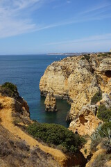 cliffs in the atlantic ocean