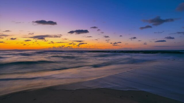WS T/L Moody sky and sea seen from Varadero Beach / Varadero, Cuba