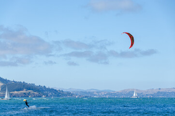 water kiting