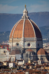 Fototapeta premium Florence Italy, Europe, views of and from the Duomo