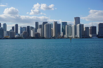 Fototapeta premium miami downtown skyline