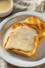Homemade Maple Syrup Butter on Toast