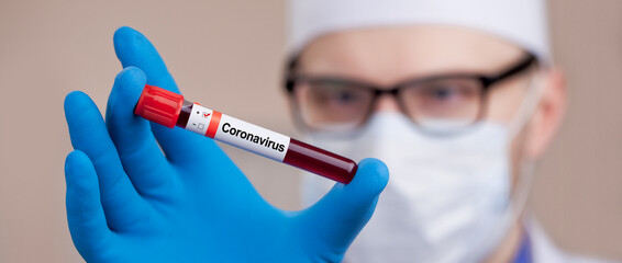 Coronavirus 2019-nCoV Blood Sample.