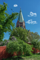 Sofia Church (Sofia kyrka), named after the Swedish queen Sophia of Nassau, one of the major churches in Stockholm, Sweden.