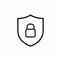 lock icon vector sign symbol