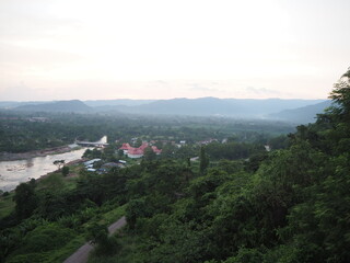 view from the top of the mountain