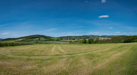 Obraz premium Landschaft im Hochsauerland