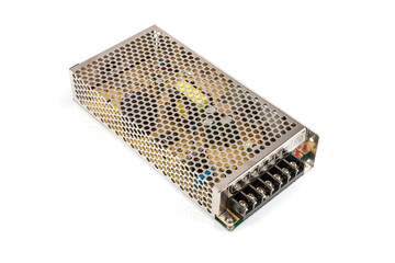 Switching power supply DC to DC isolated on white background
