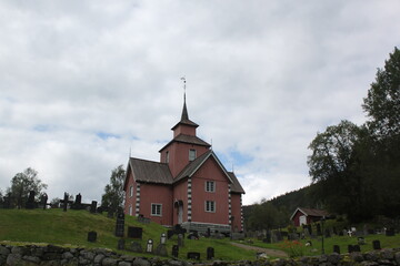 Fototapeta na wymiar Norwegische Kirche