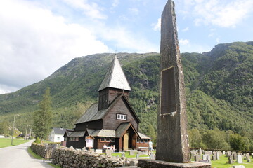 Fototapeta na wymiar Norwegische Kirche