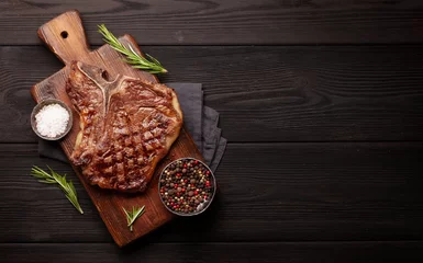  T-bone grilled beef steak © karandaev