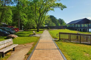 Fototapeta premium Path in a park