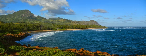 Fototapeten Mahaulepu Beach Kauai © Thomas Zelonka