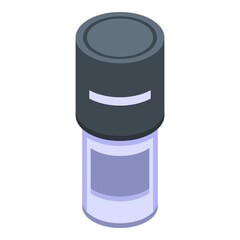 Plastic seal icon. Isometric of plastic seal vector icon for web design isolated on white background