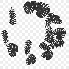 Obraz premium Tropical pattern.