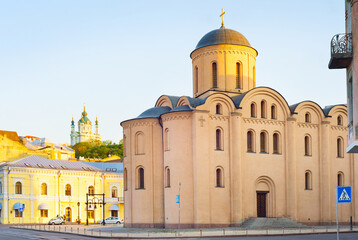 Pyrohoshcha Dormition Andrews church Kyiv