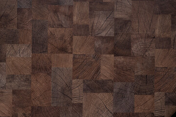 The texture of the saw cut wood floors - obrazy, fototapety, plakaty