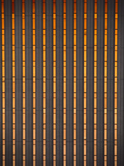 Vertical orange lines with gaps