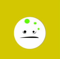 creative virüs vector illustration.  eps10