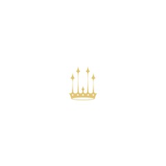 Crown Concept Logo icon Design